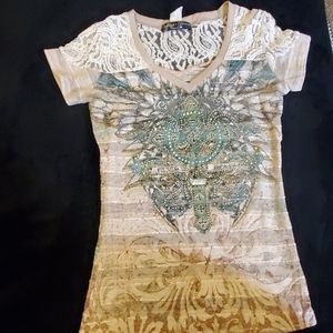 Angels and diamonds shirt from Buckle